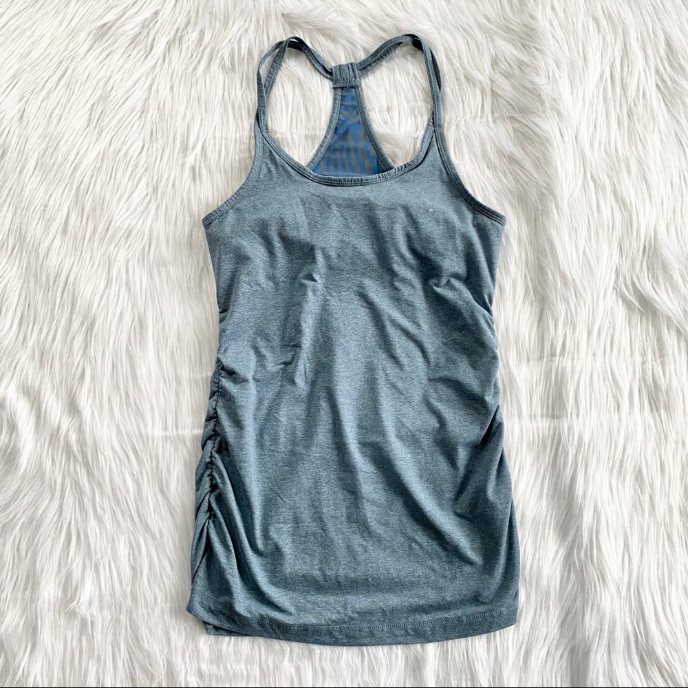 Black Diamond Blue Climbing Six Shooter Tank Top